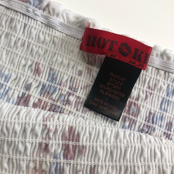 Flower Tube Top - Picture 2 of 2